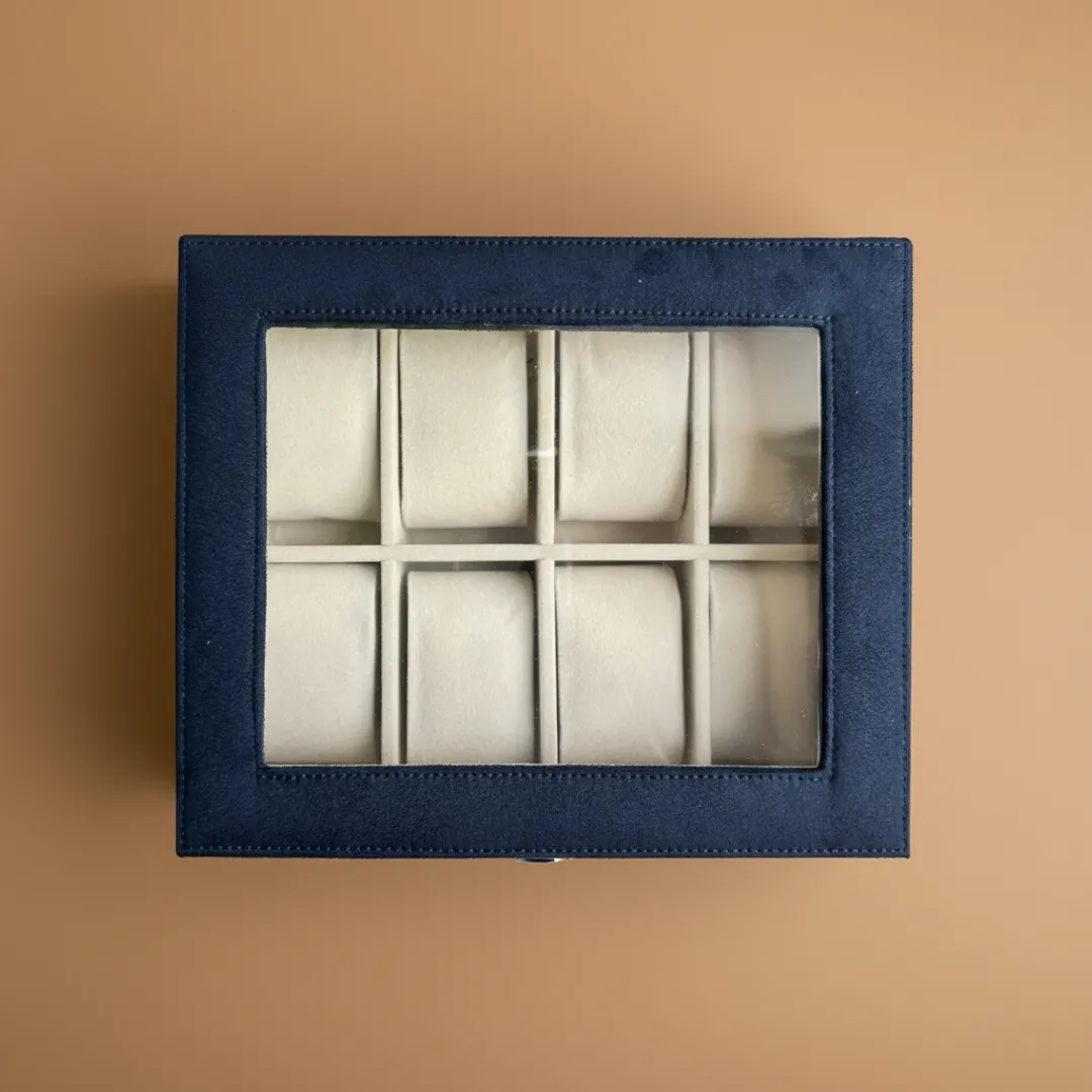 Suede Watch Display Box