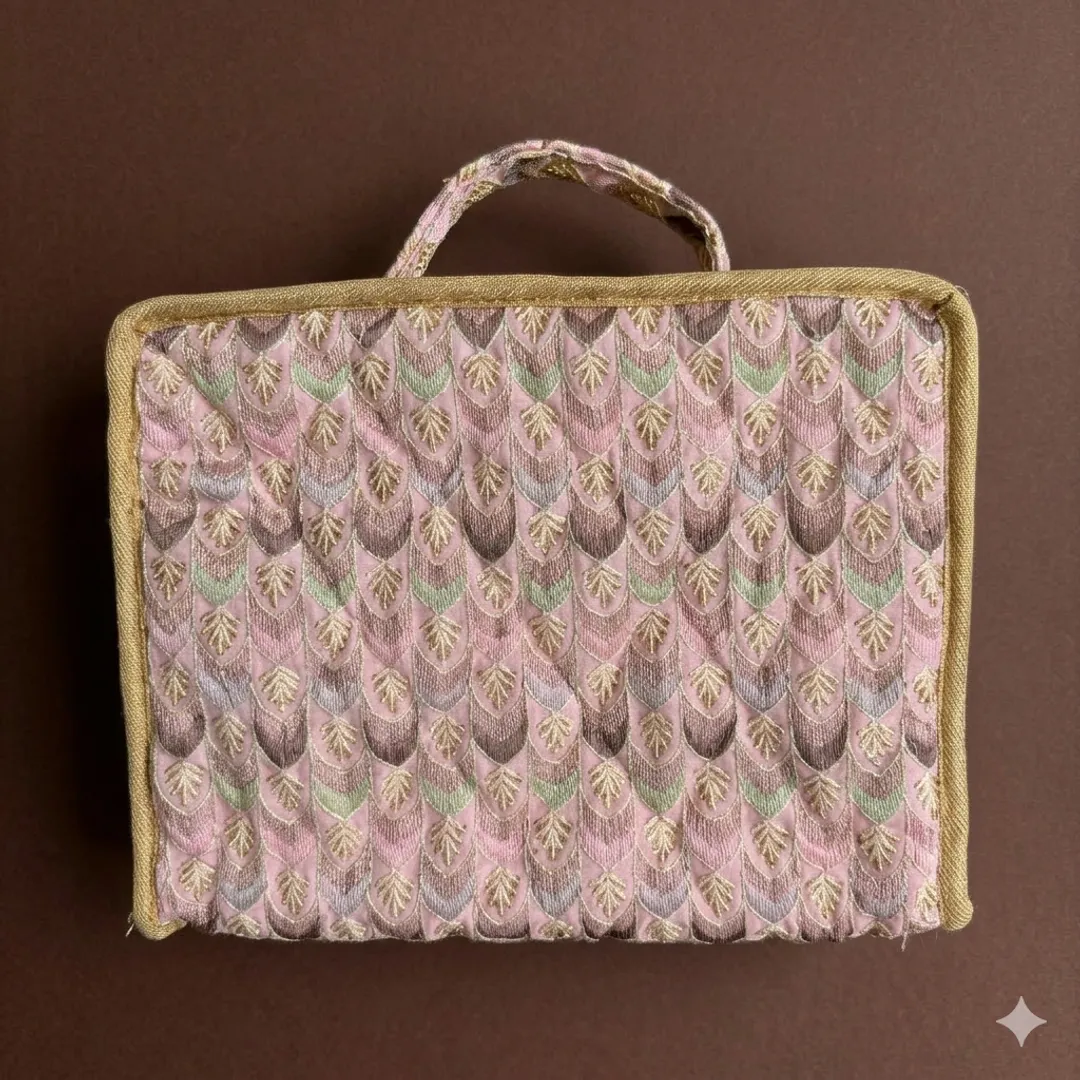Foldable Jewellery Roll Organiser