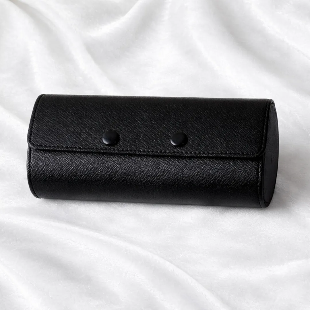 Portable Oval Watch Case