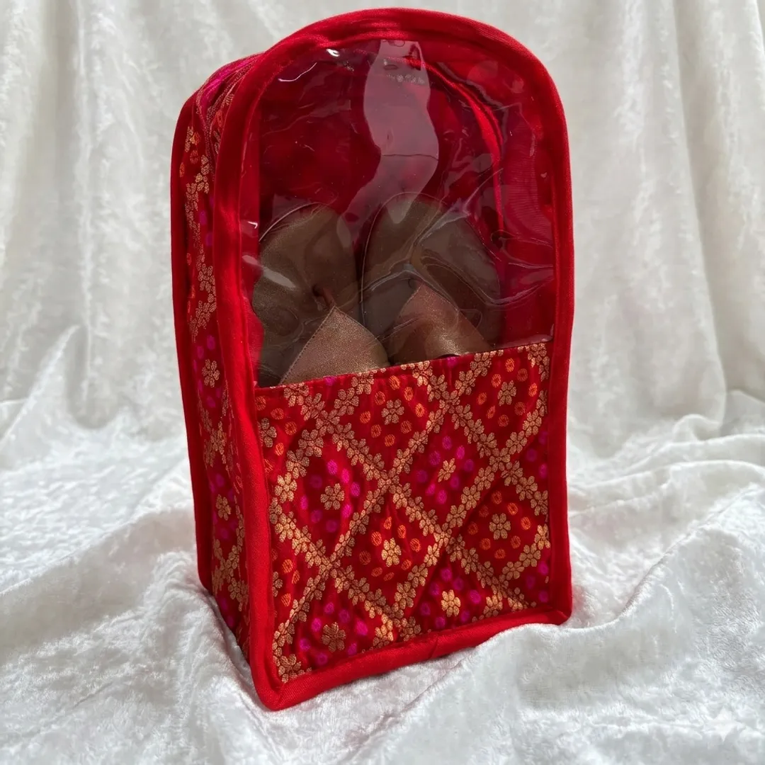 Elegant Banarasi Shoe Cover(Set of 2)