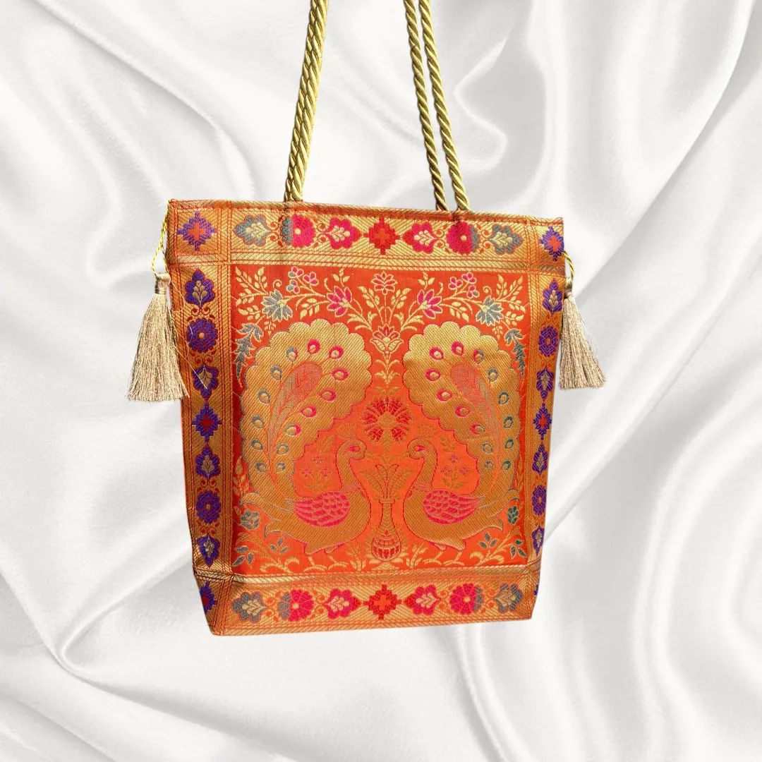 Royal Banarasi Bags(Set of 5)