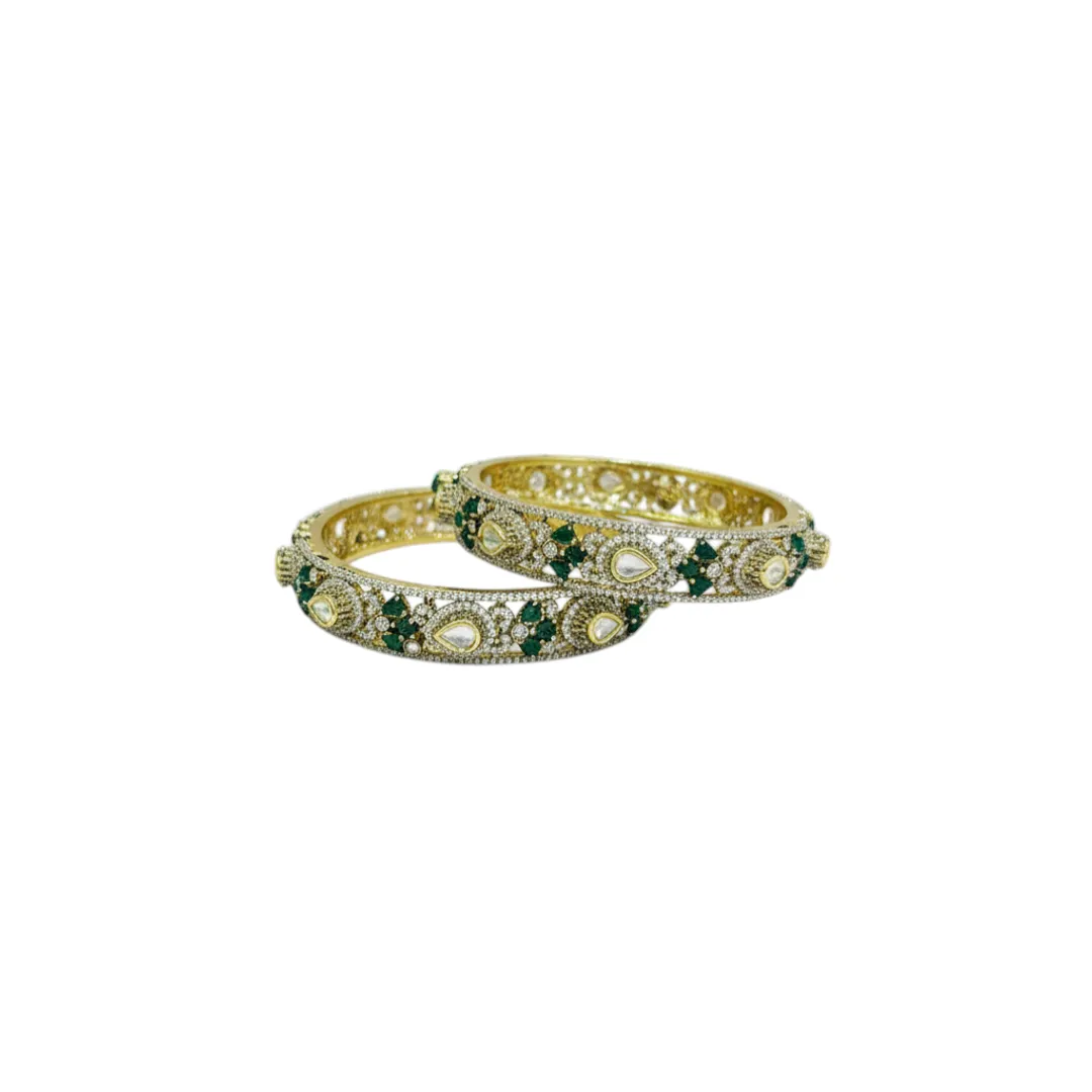 Polki Designer Bangles