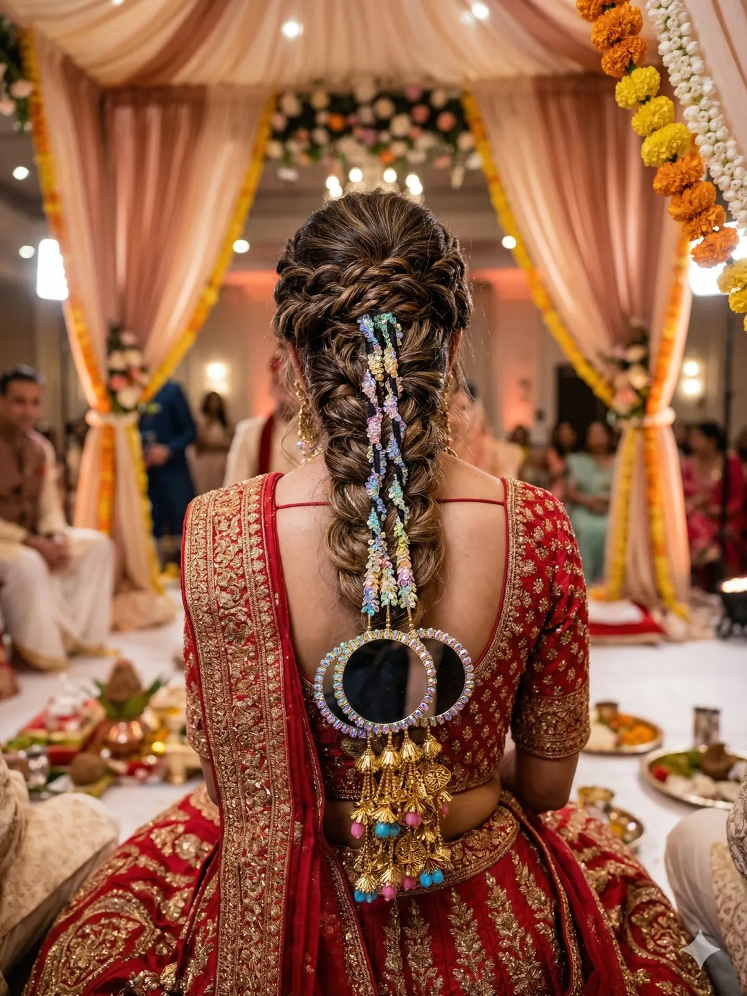 Mirror Tassel Bridal ParandI