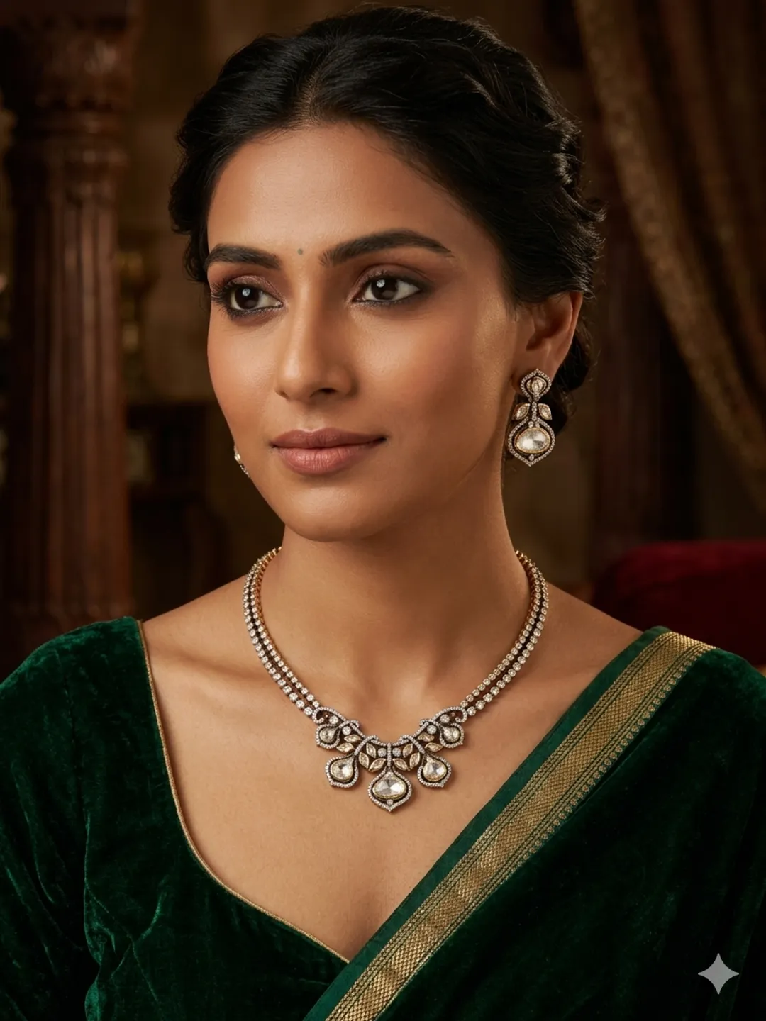 Classic Polki Diamond Set