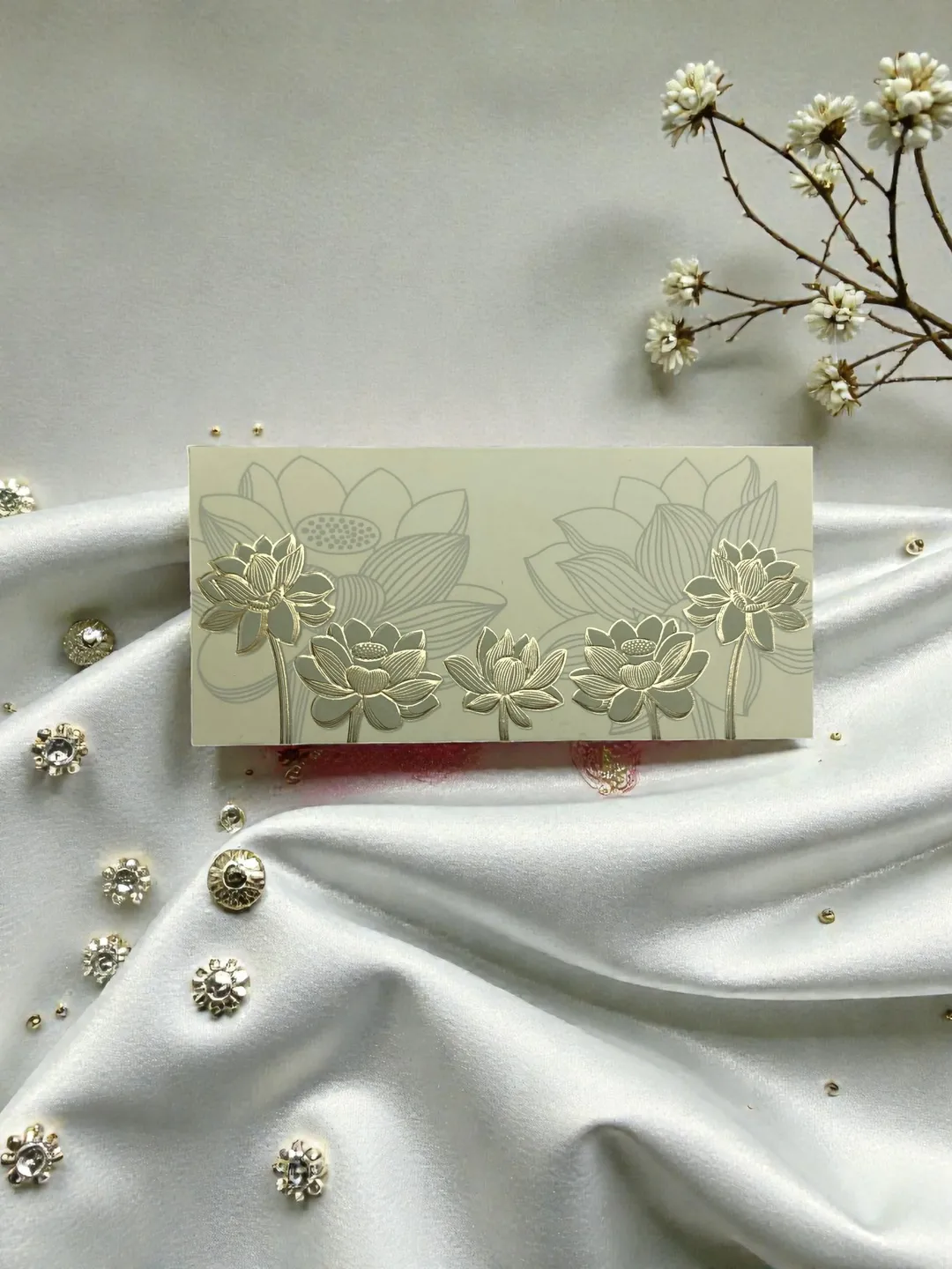 Mint Fleur Cash Envelope (Pack of 10) 