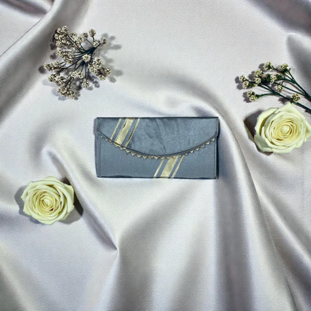Grey Saumya Cash Envelope