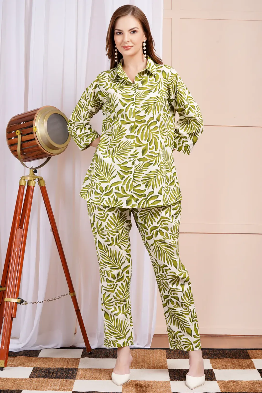 Botanic Bliss Green Co-ord Set