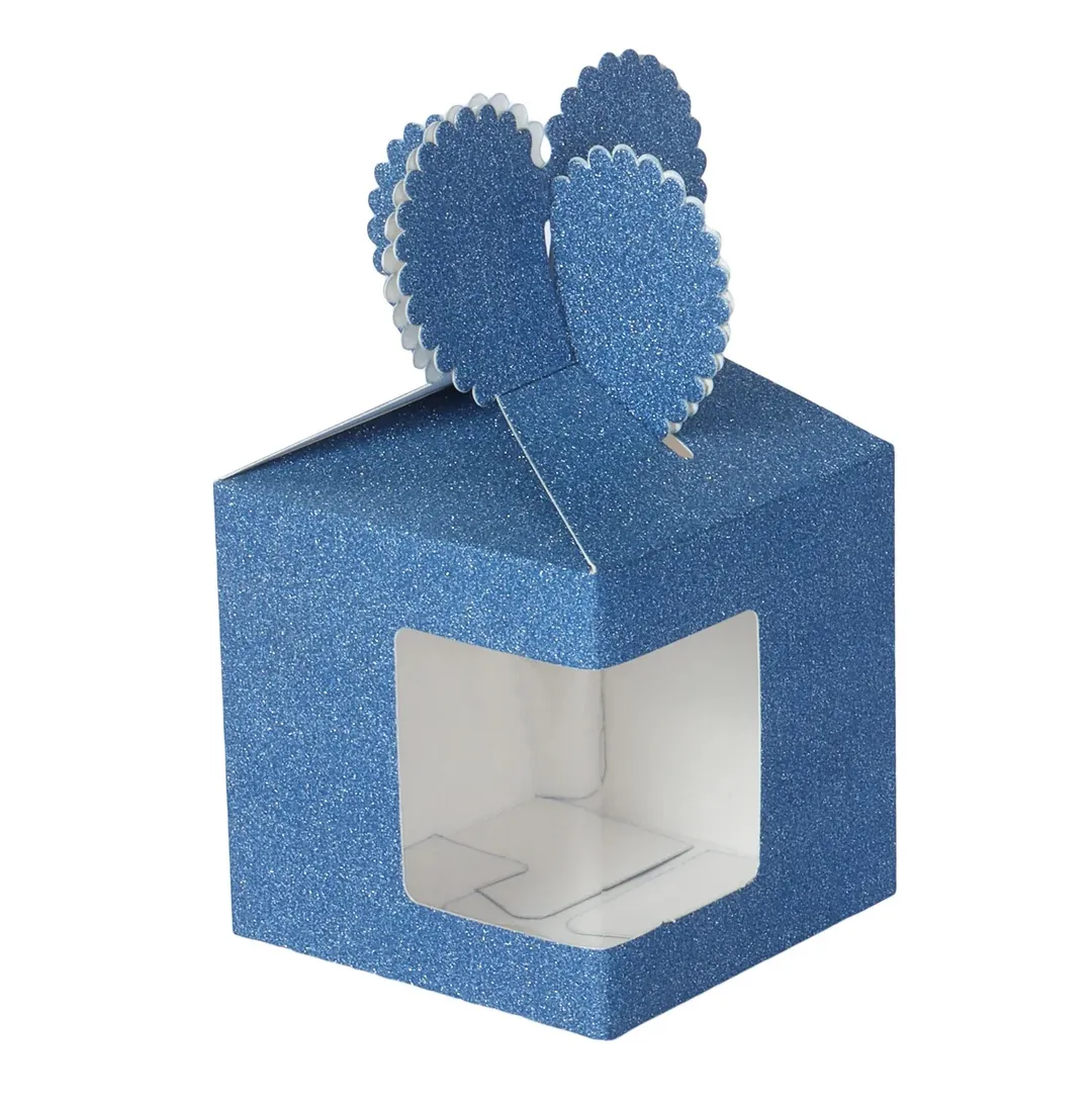 Glittery Small Gift Box(Pack Of 10)