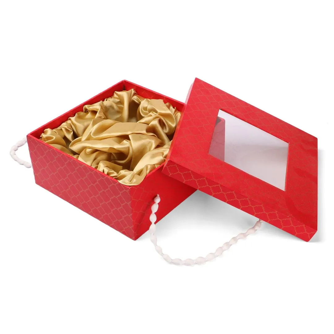 Fancy Red Hamper Box