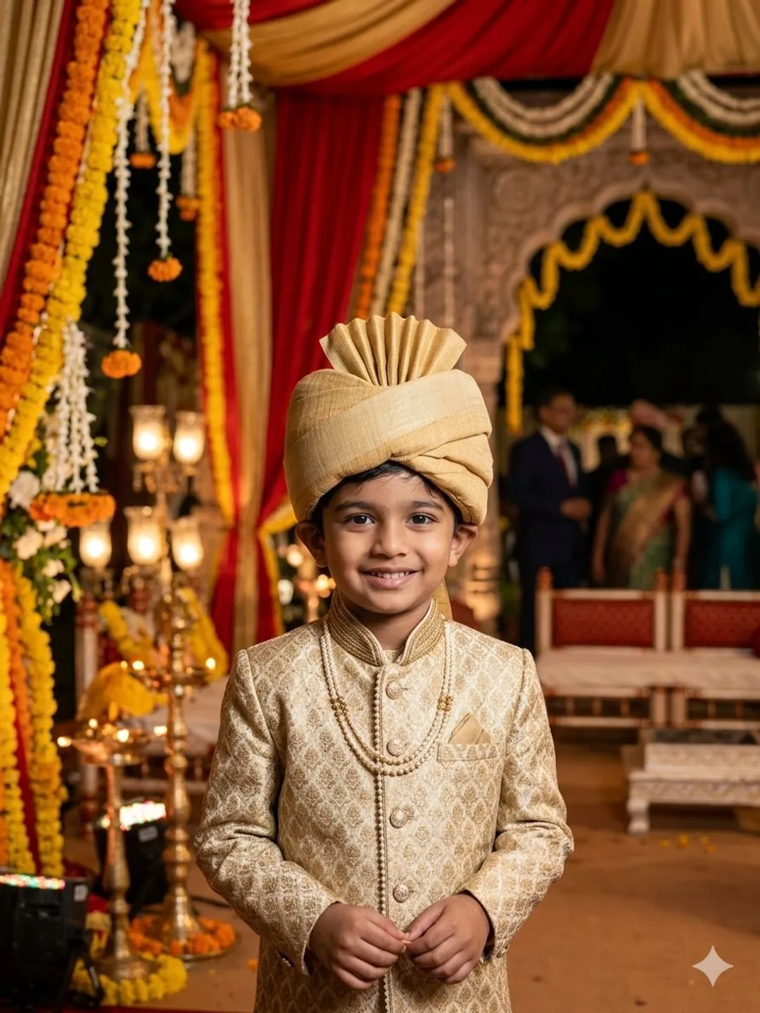 Gold Classic Sarbala Pagdi