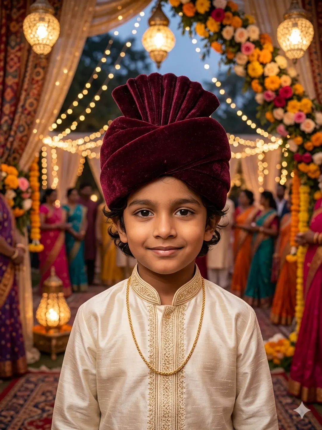 Royal Velvet Sarbala Pagdi