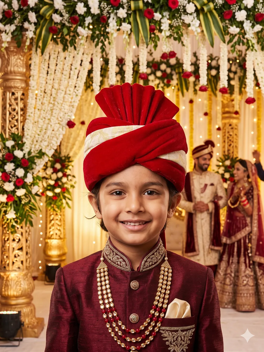 Royal Red Sarbala Pagdi
