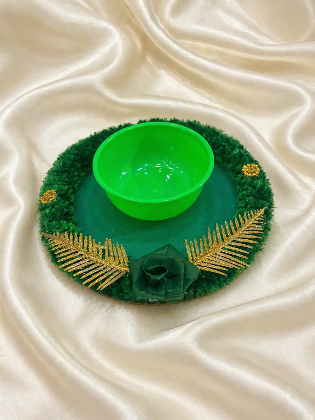 Green Mehendi Platter