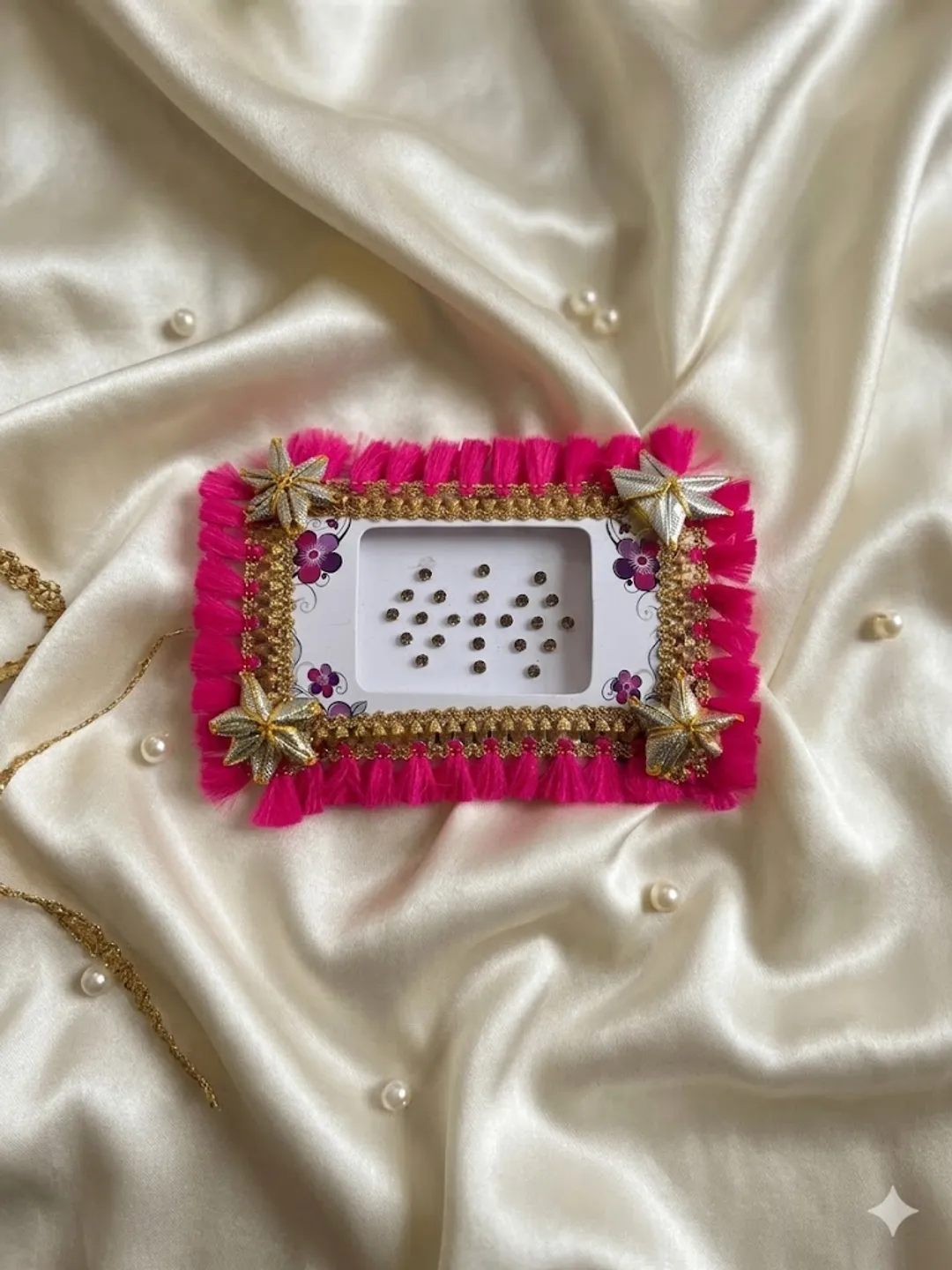 Rani Pink Tassel Bindi Pack