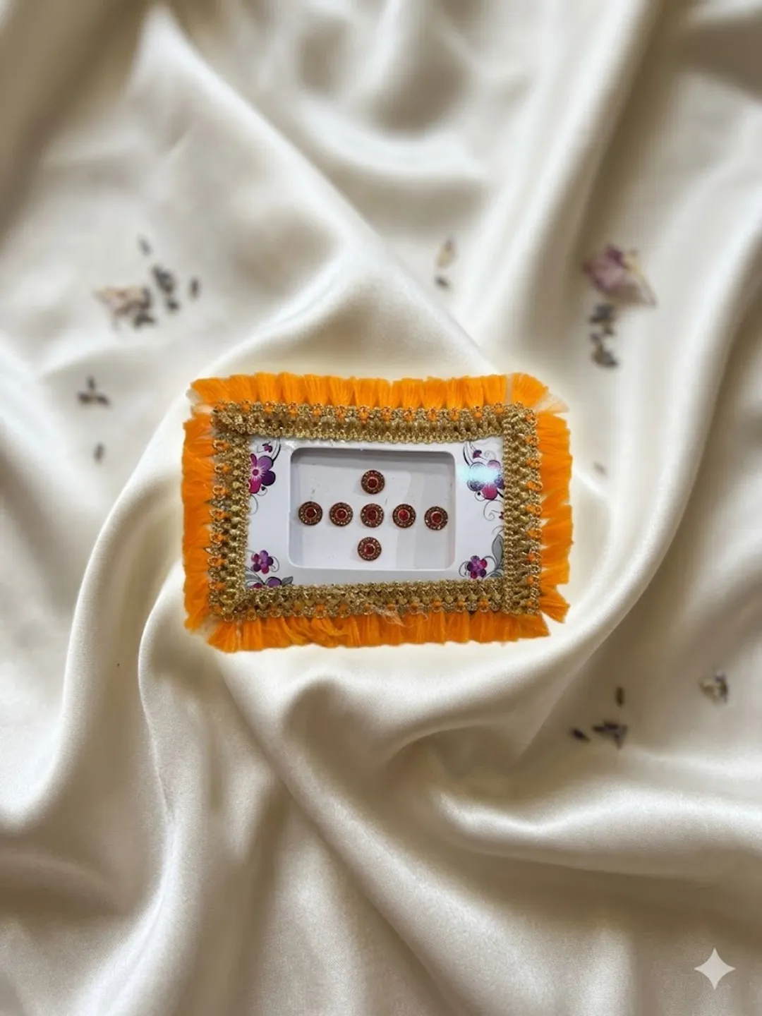 Yellow Tassel Bindi Pack