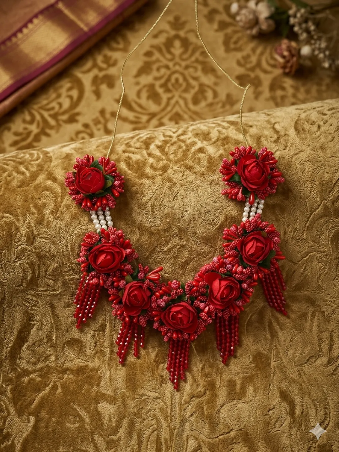 Red Jewellery Set