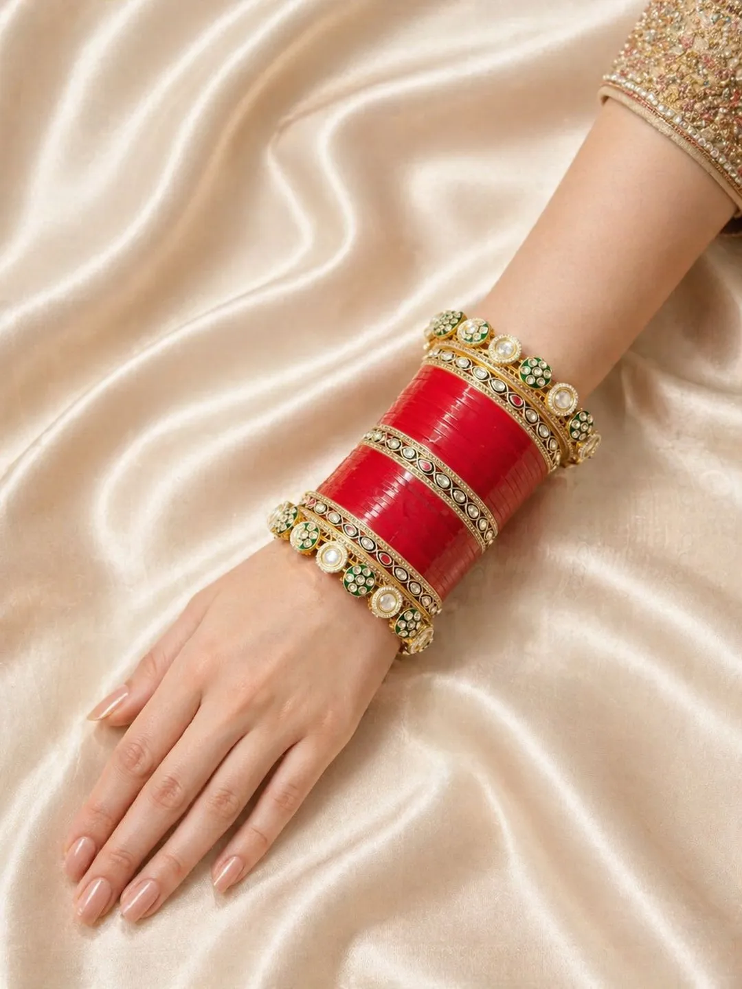 Regal Kundan Elegance Chooda