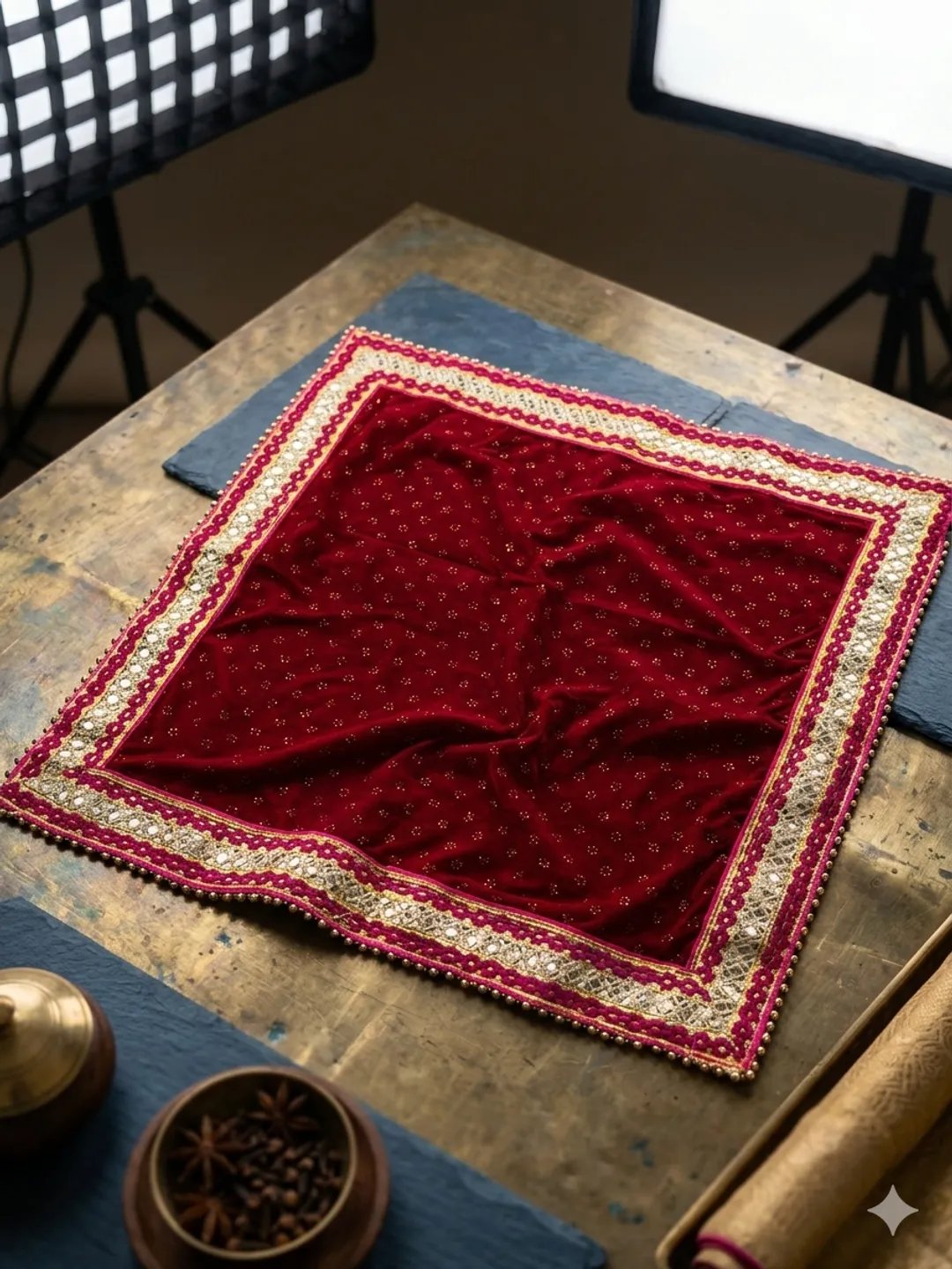 Handcrafted Thaal Cover