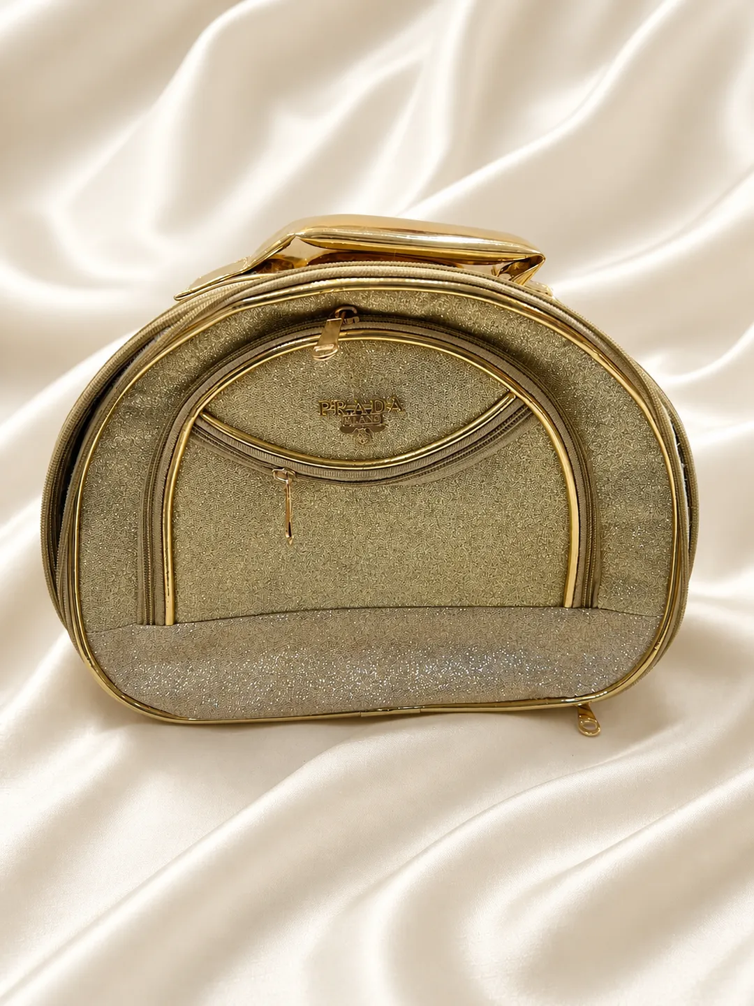 Gold Arch Vanity Organizer