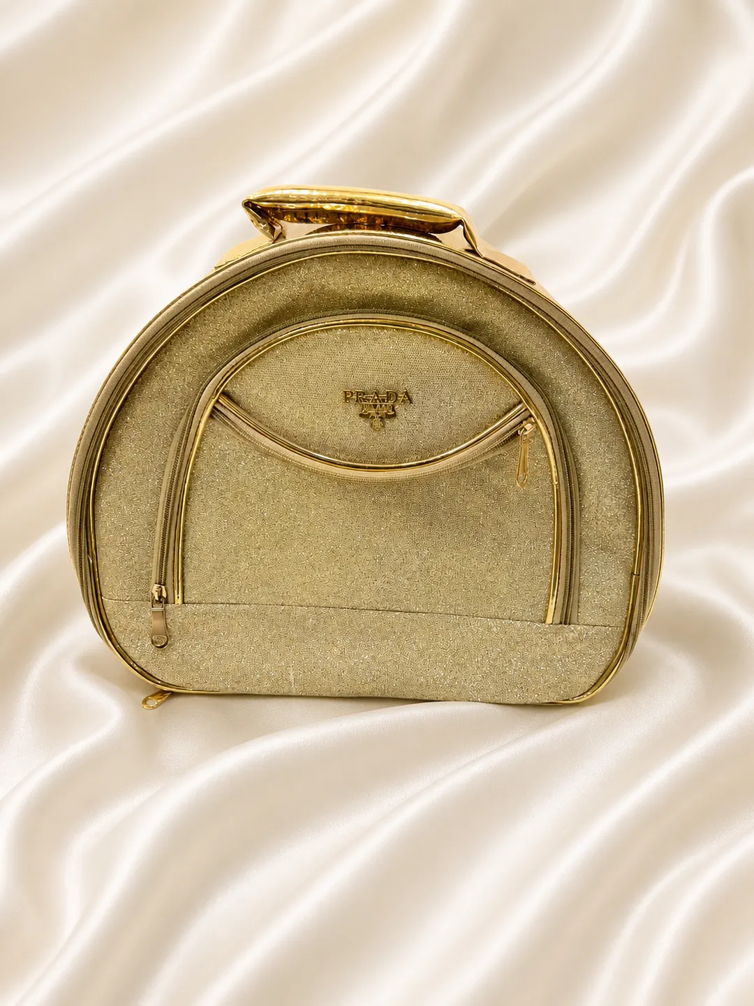 Luxe Gold Arch Vanity Organizer
