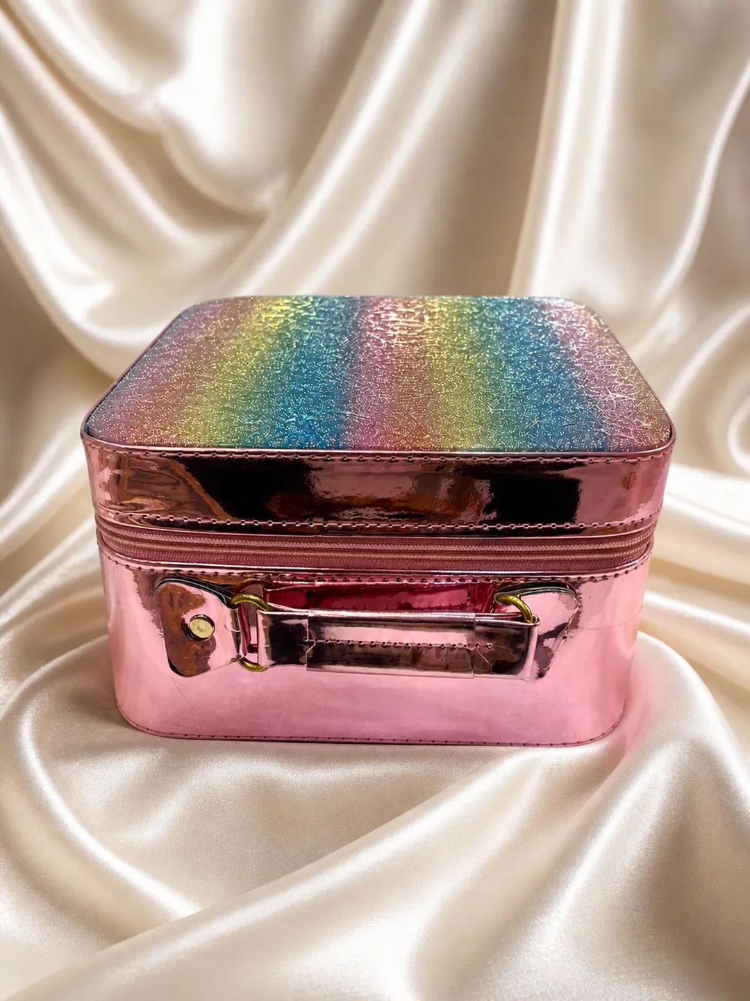 Iridescent Glam Vanity Storage Case
