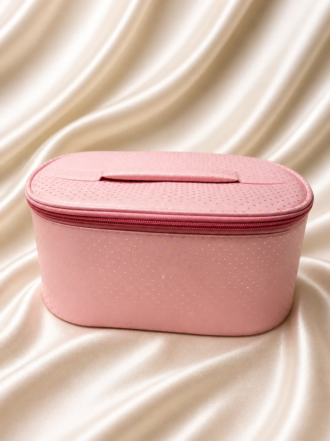 Blush Luxe Vanity Organizer Box