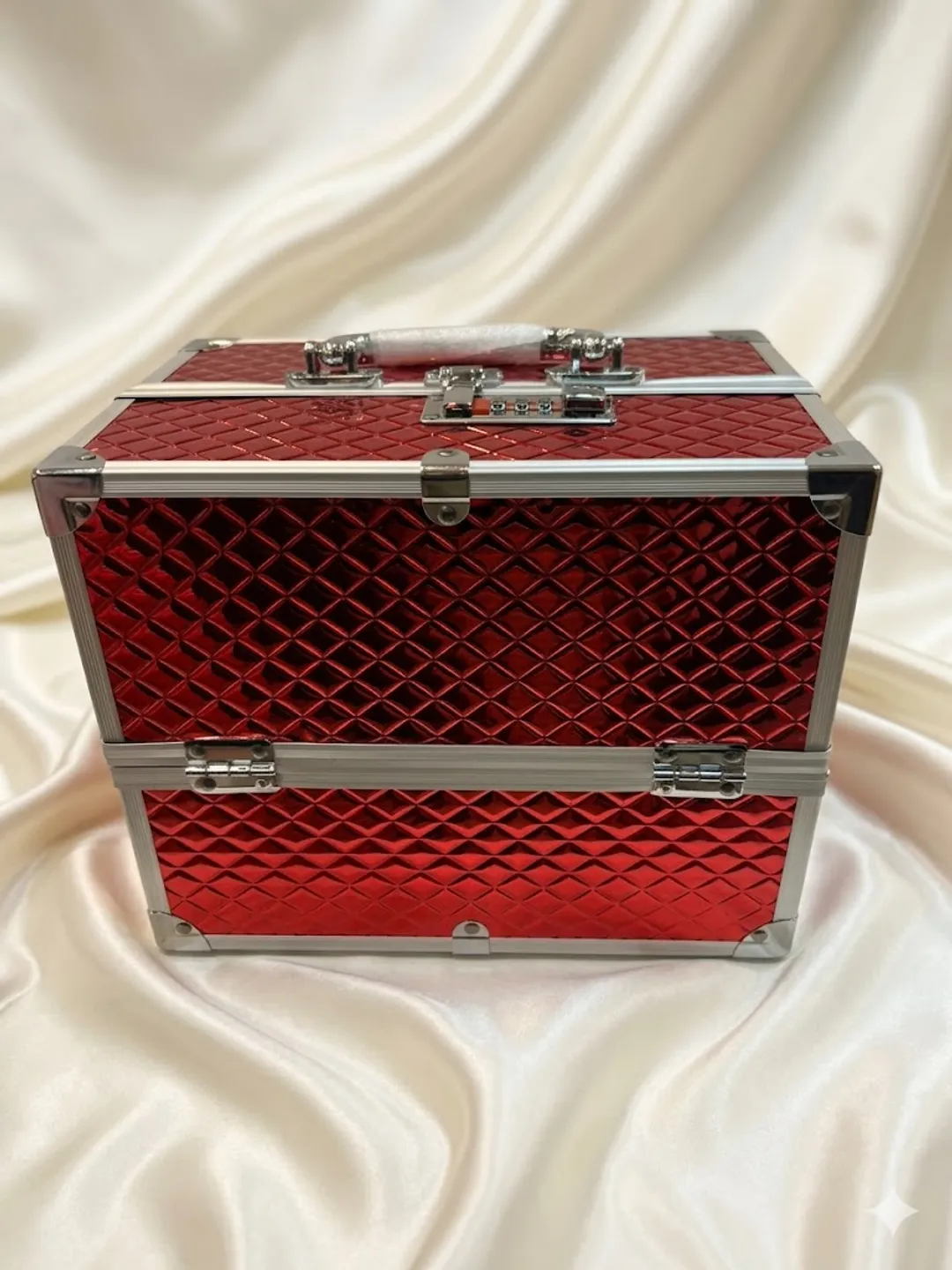 Portable Professional Makeup Train Case