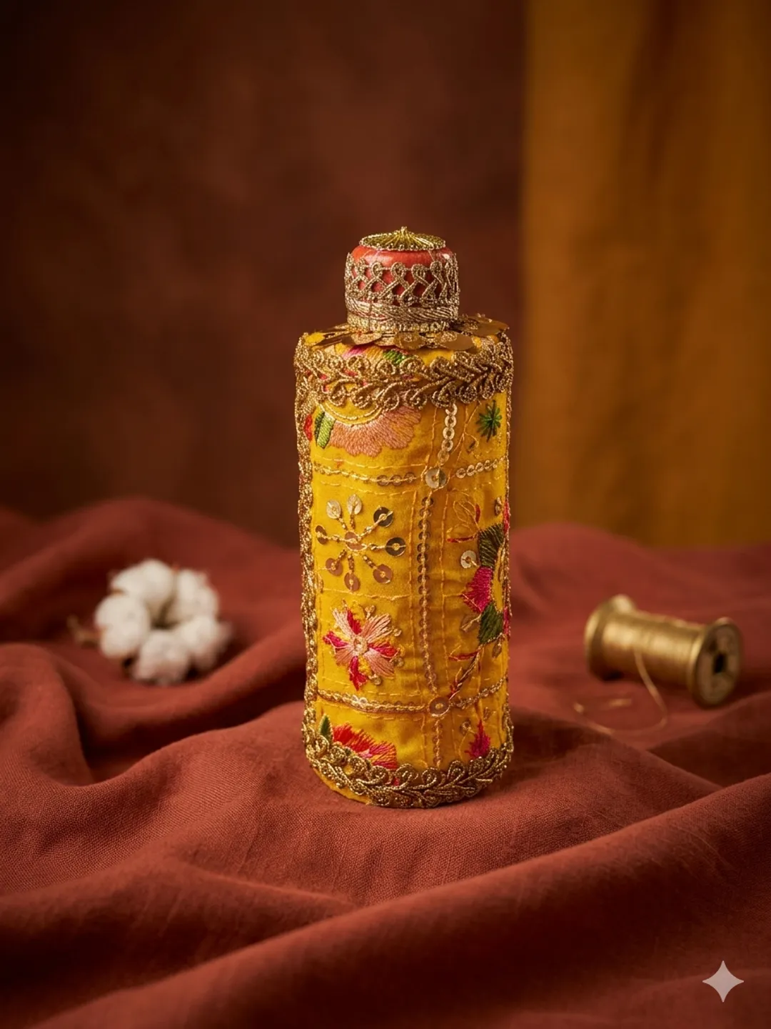 Mustard Phulkari Oil Keep