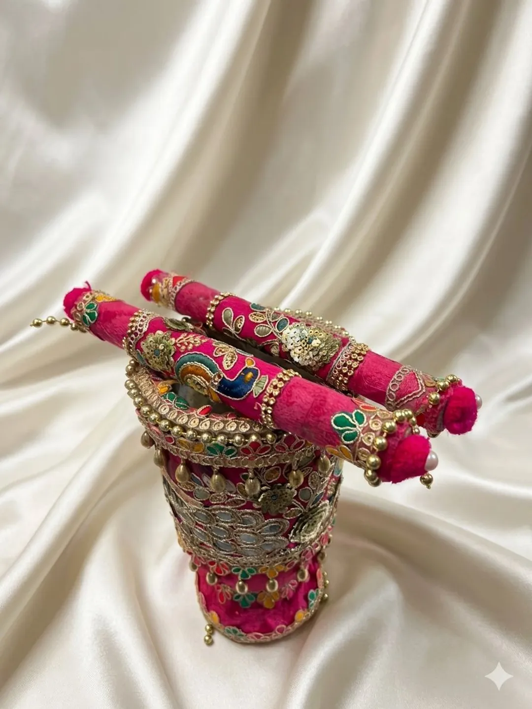 Rajwadi Velvet Okhla Musal Set