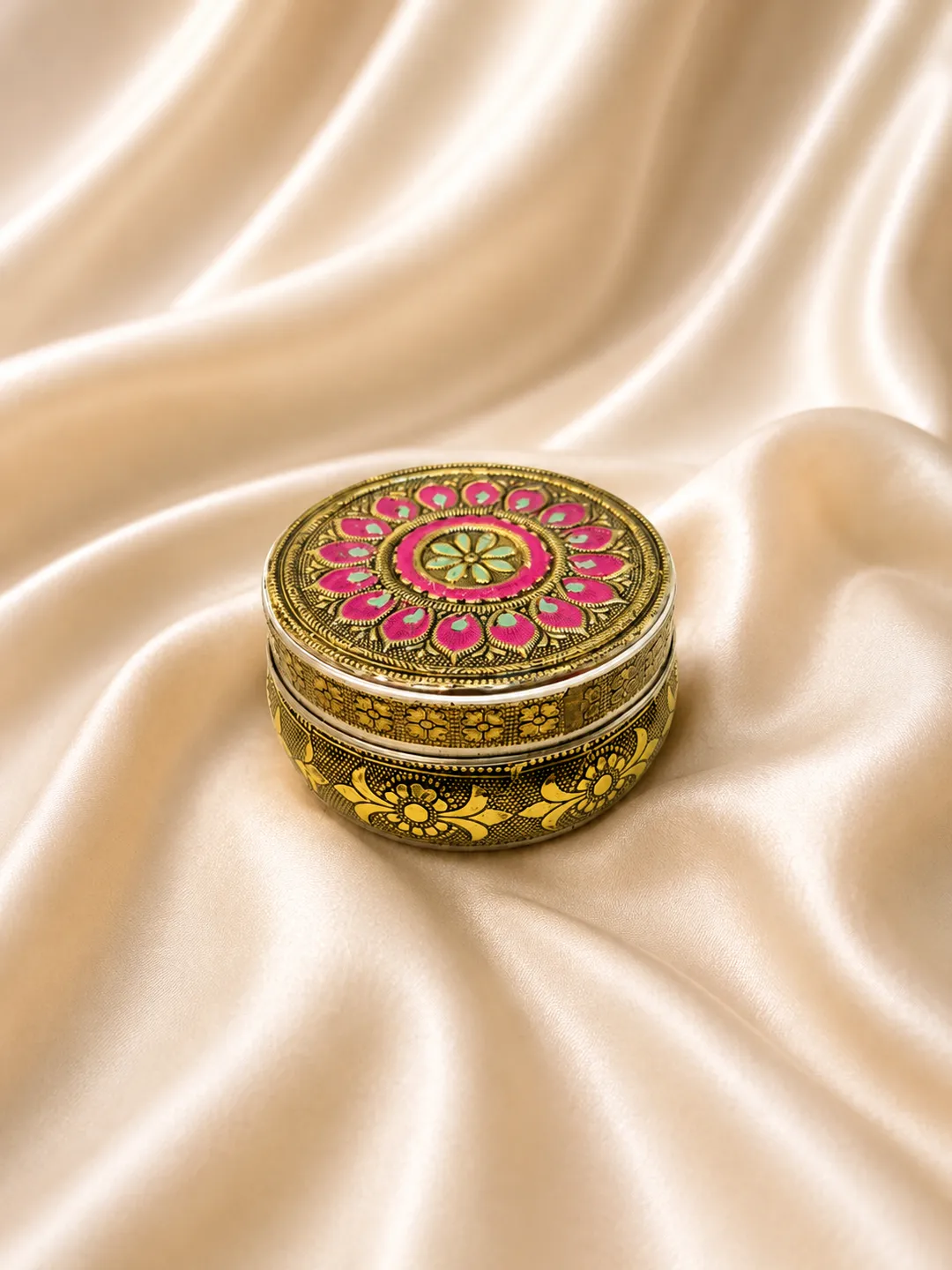Royal Meenakari Trinket Box