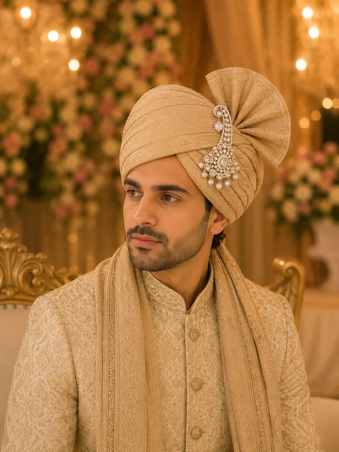 Shehzada Pearl Royale Kalgi