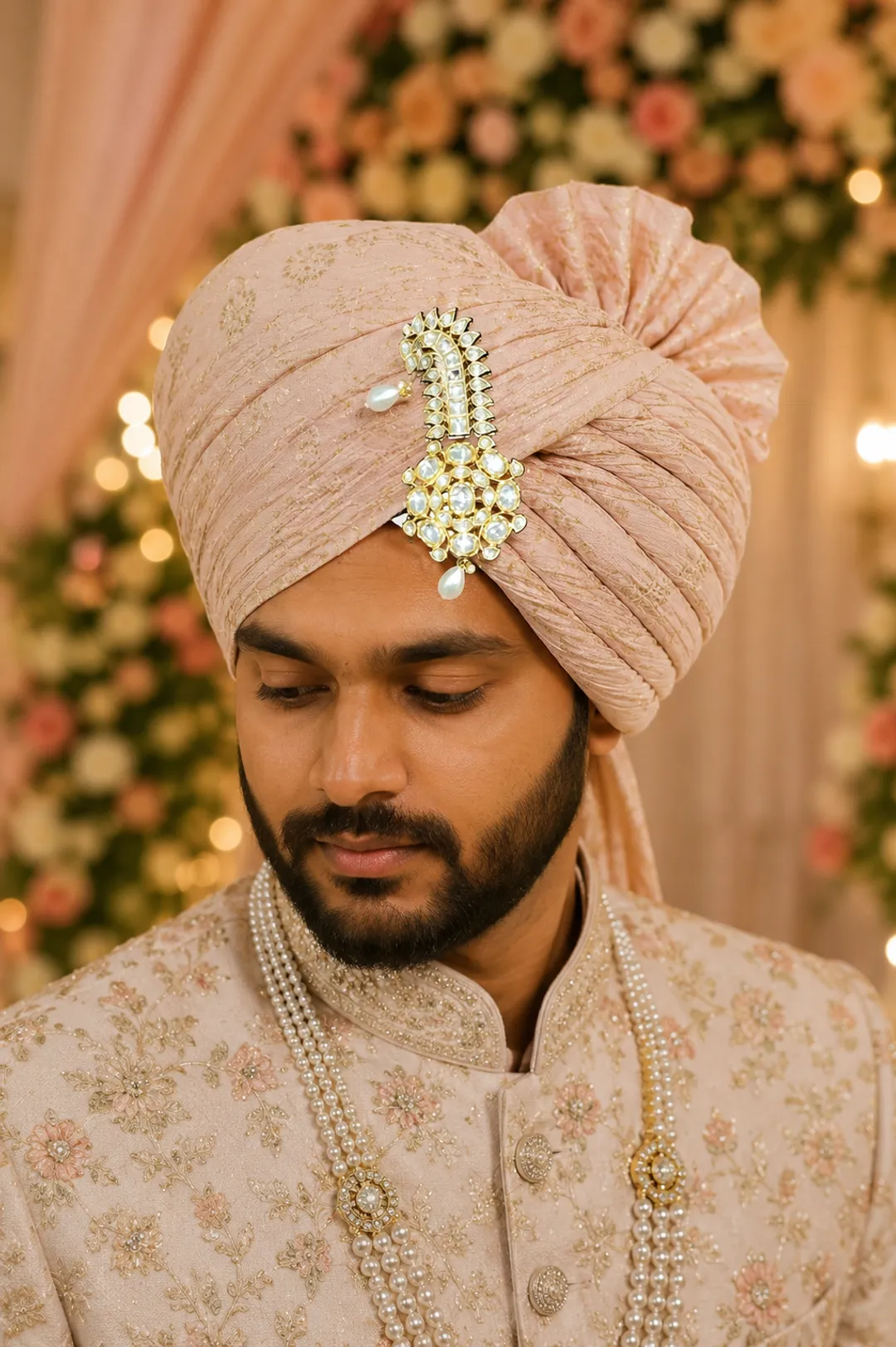 Shehenshah Pearl Crest Kalgi