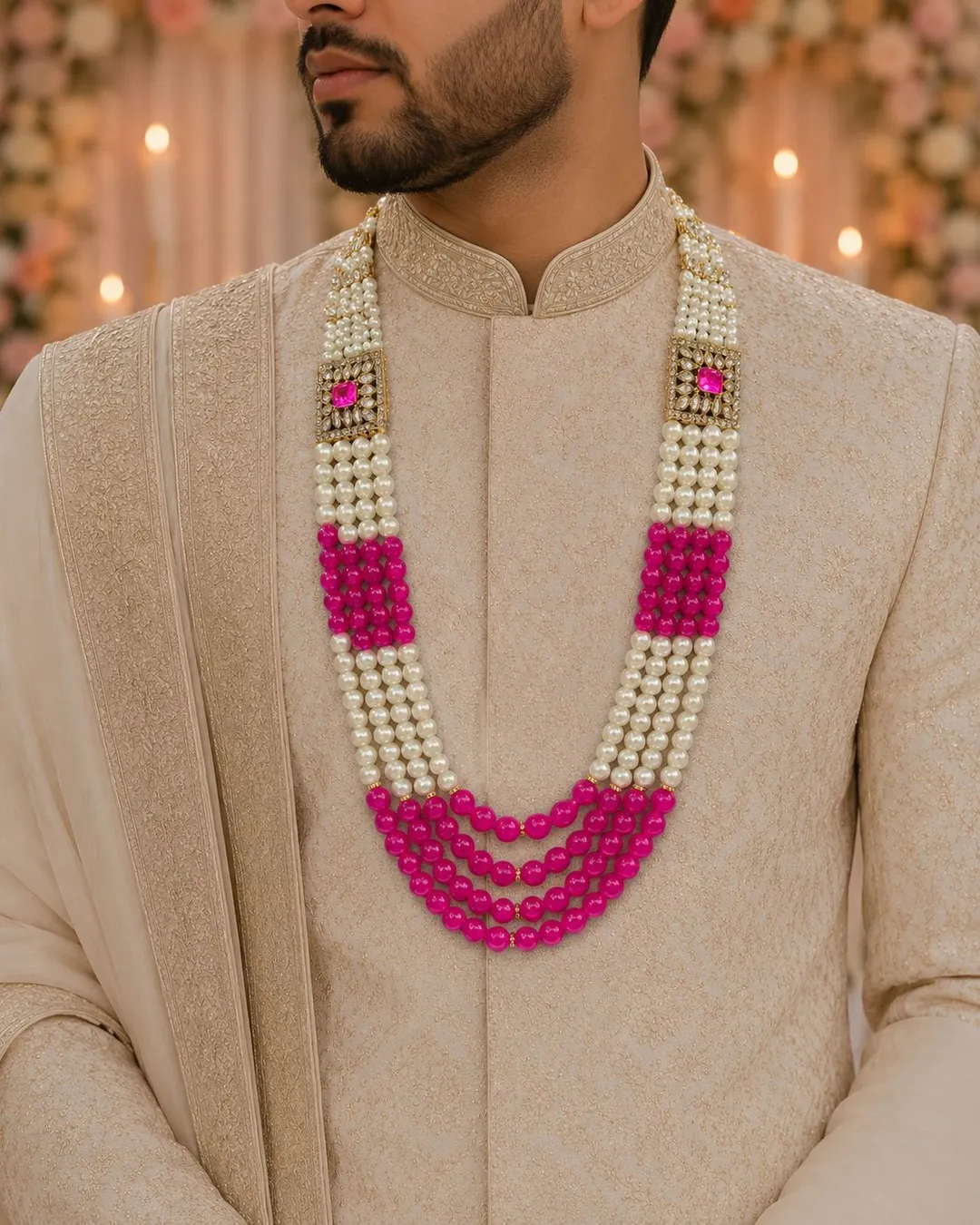 Pink Pearl Heritage Mala