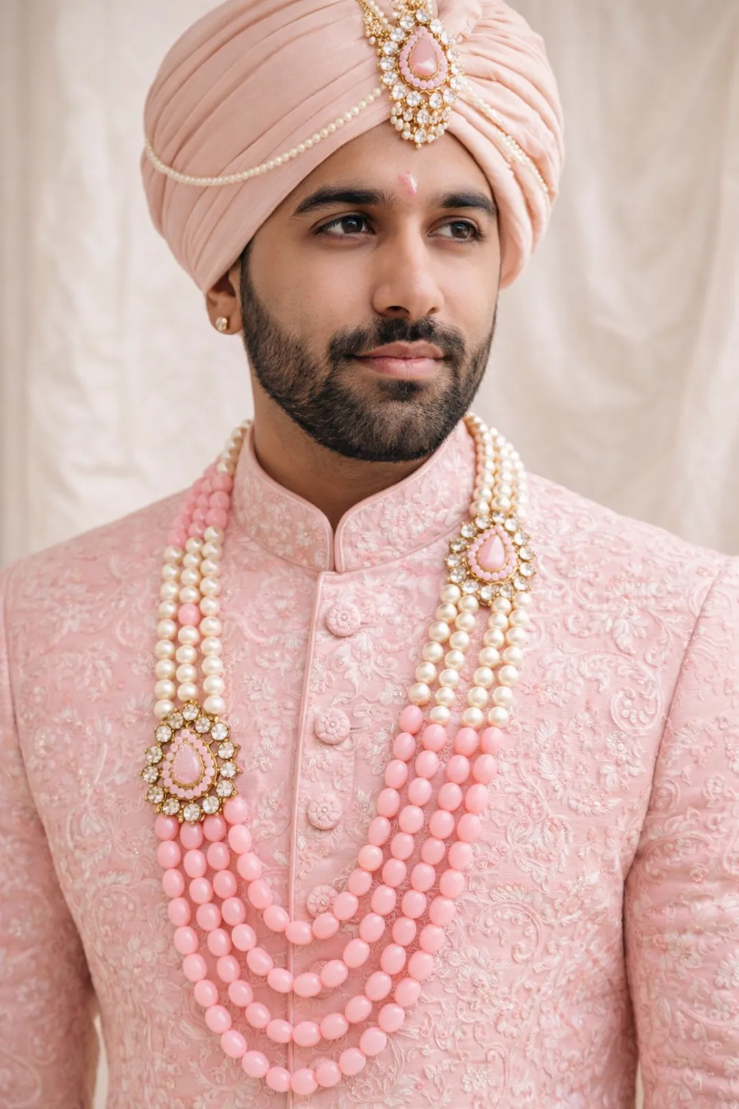 Pastel Pearl Designer Mala