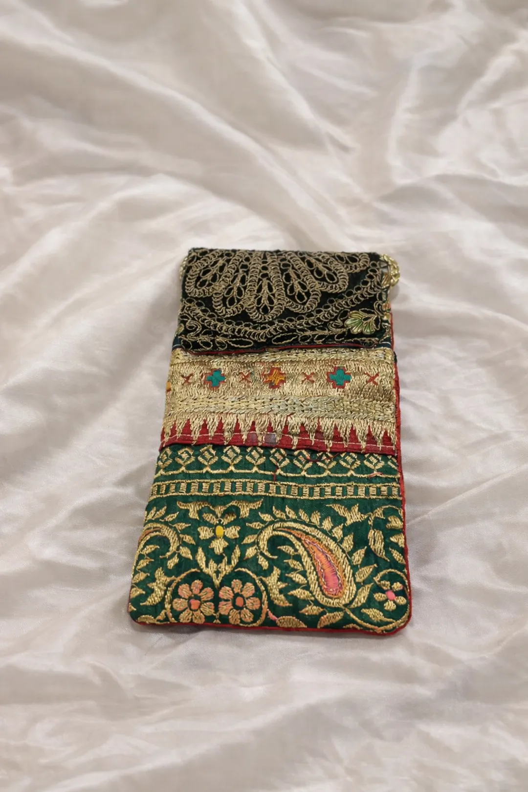 Zari Patchwork Mobile Sleeve
