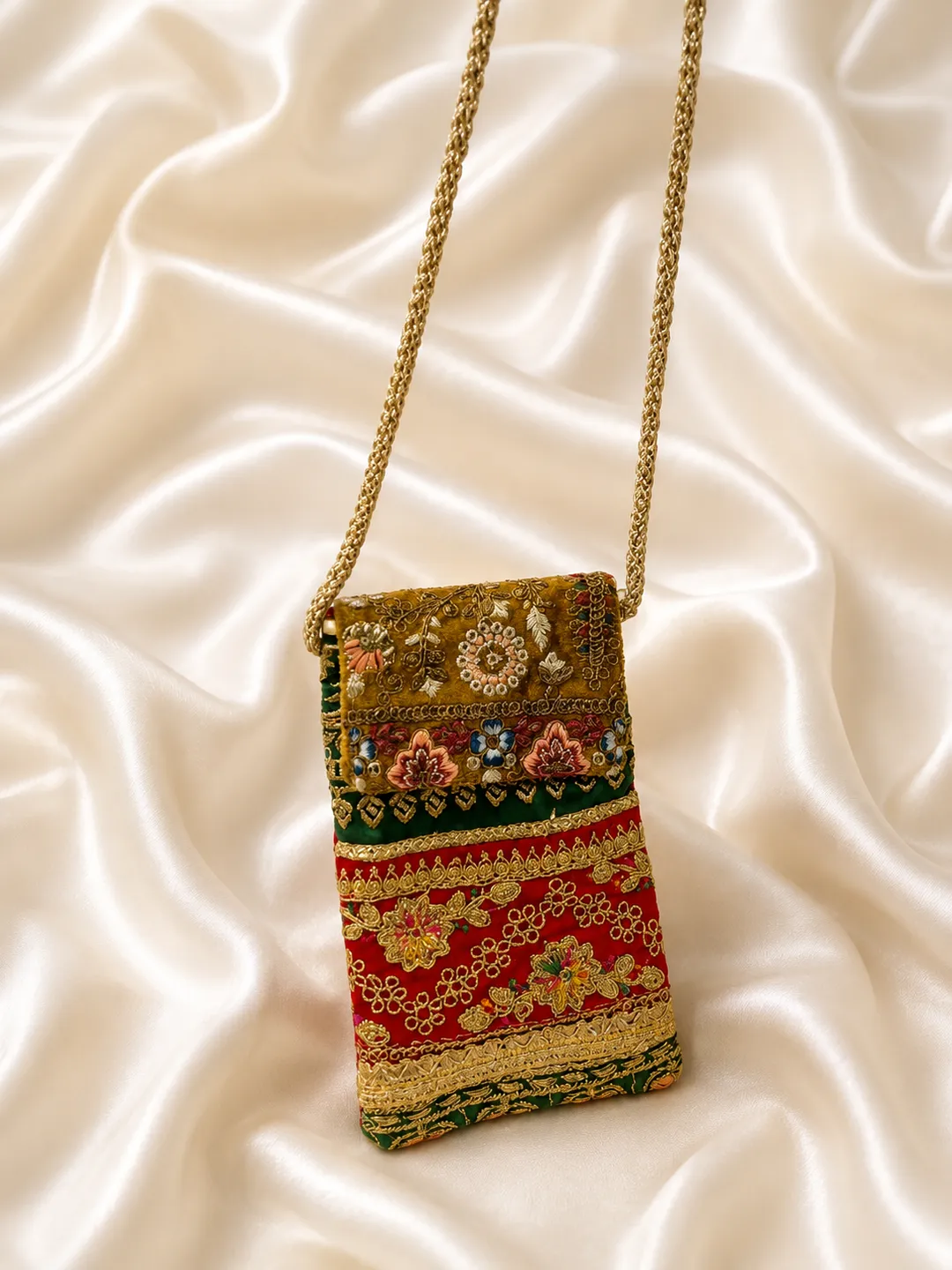 Meher Embroidered Mobile Sleeve