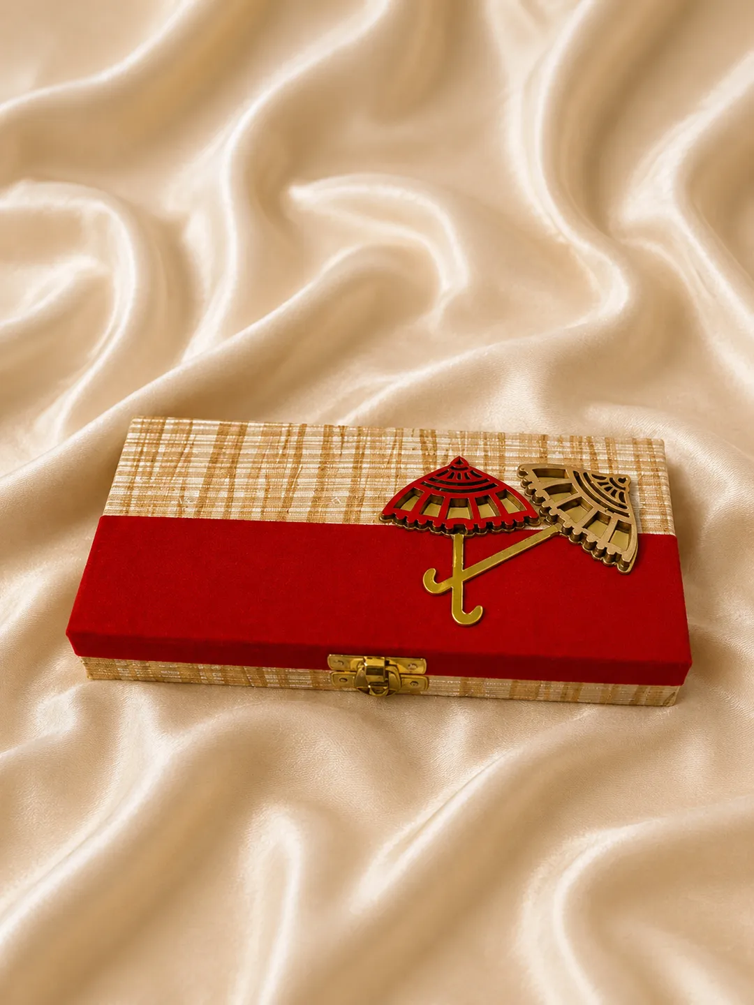 Royal Vermilion Shagun Cash Box