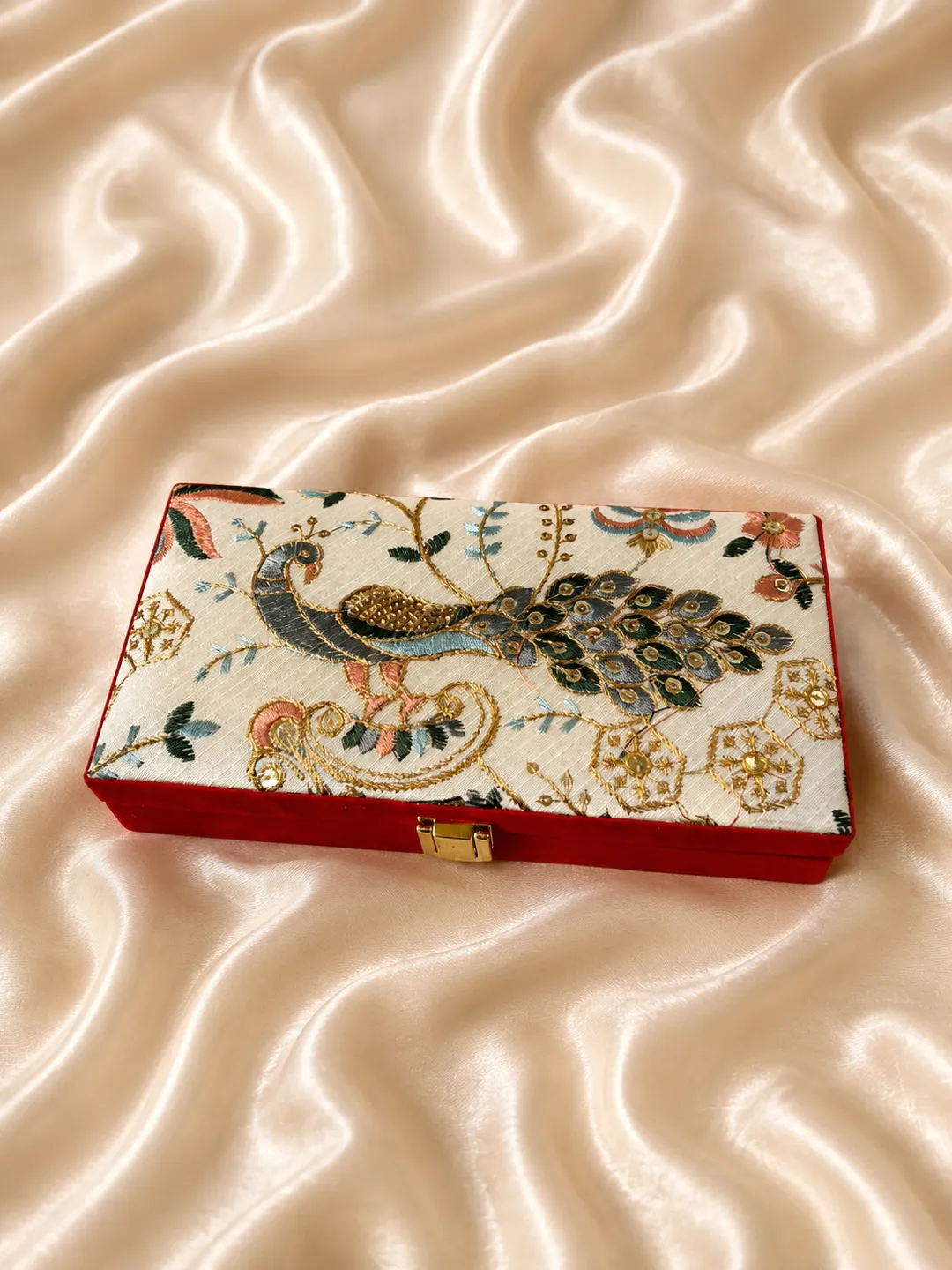 Embroidered Cash Box