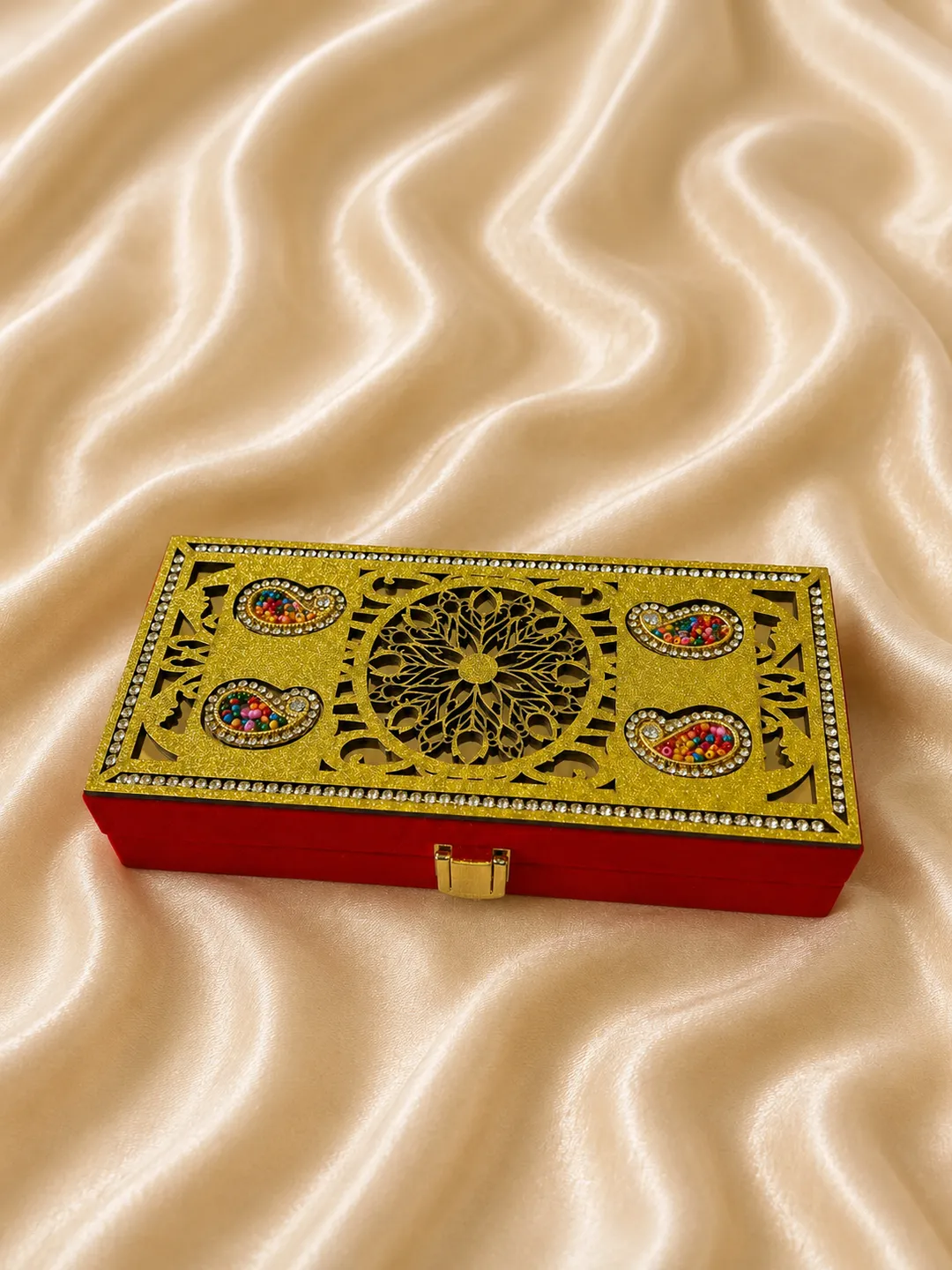 Regal Velvet Shagun Cash Box