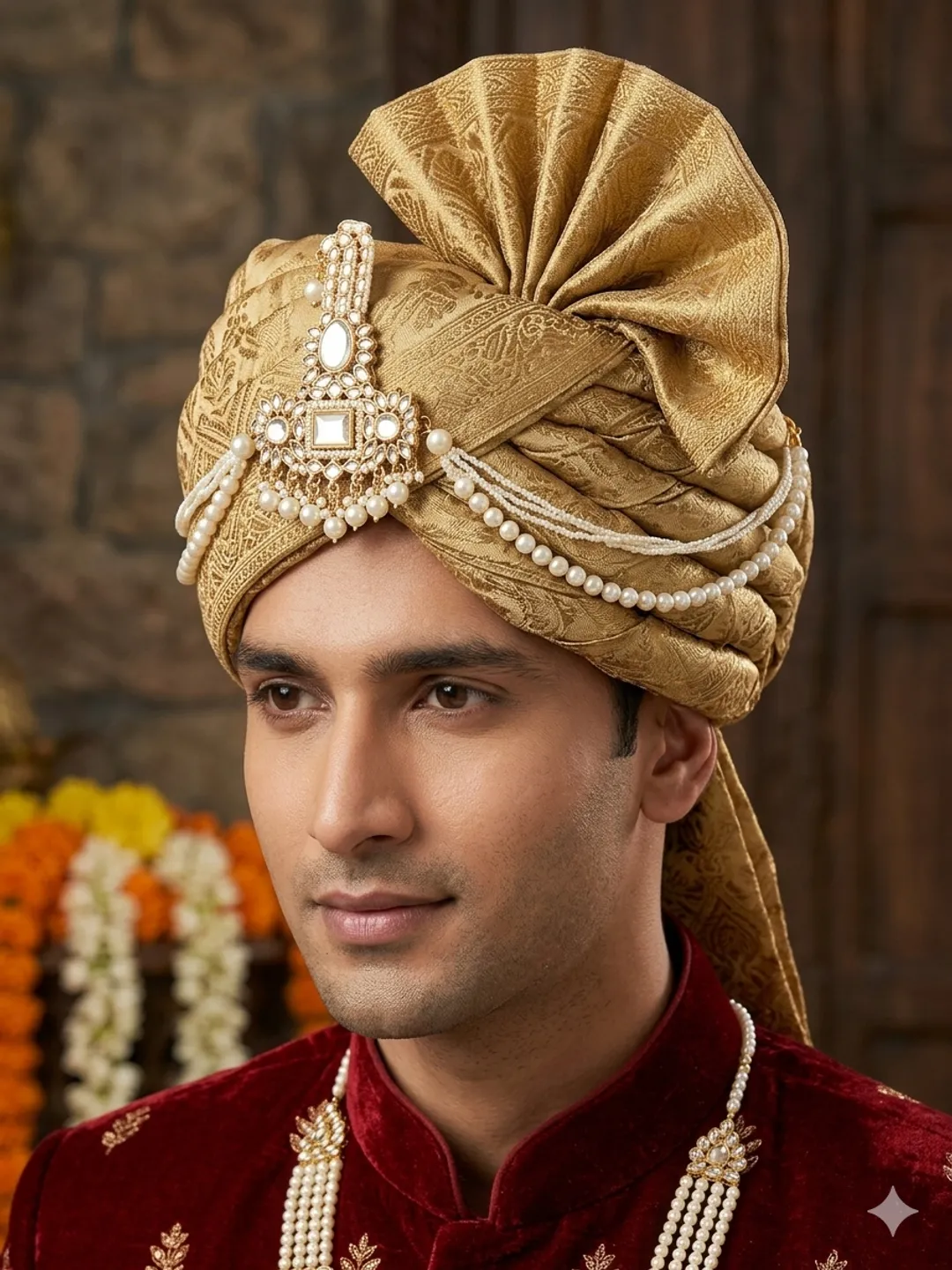 Classic Groom Kalgi