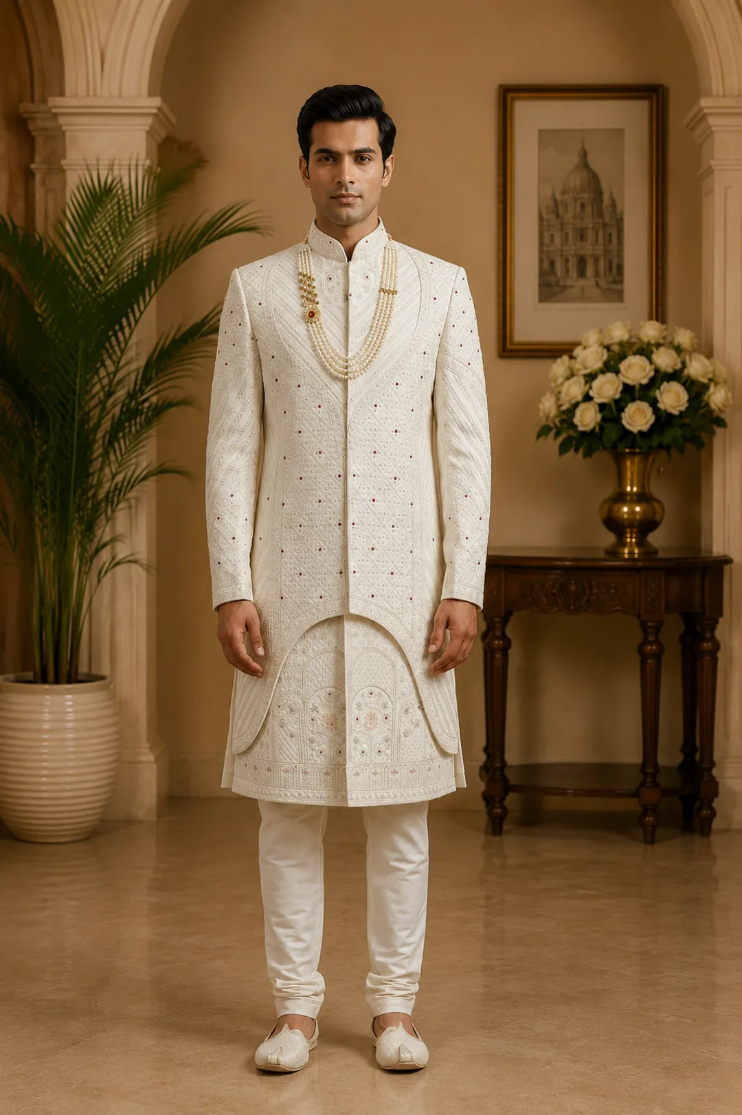 Imperial Ivory Sherwani