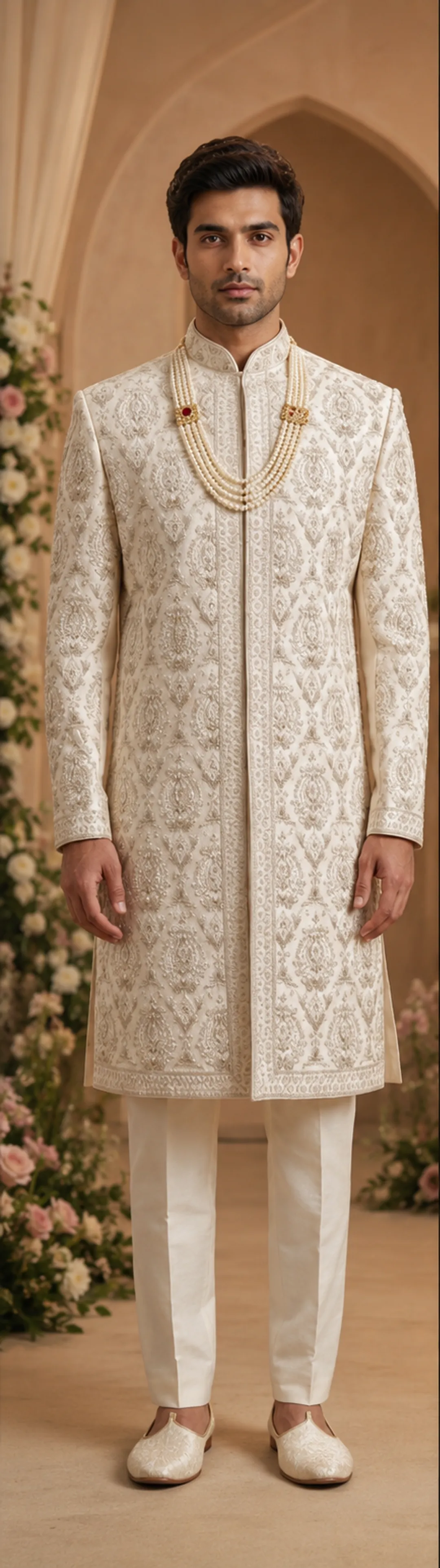 Royal Ivory Edit Sherwani