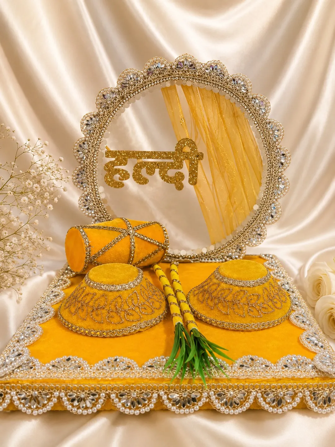 Royal Haldi Ceremony Tray