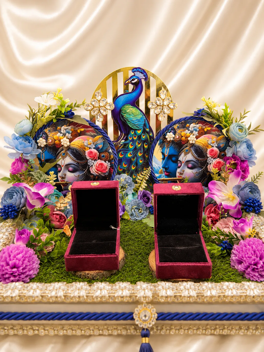 Peacock Divine Ring Tray