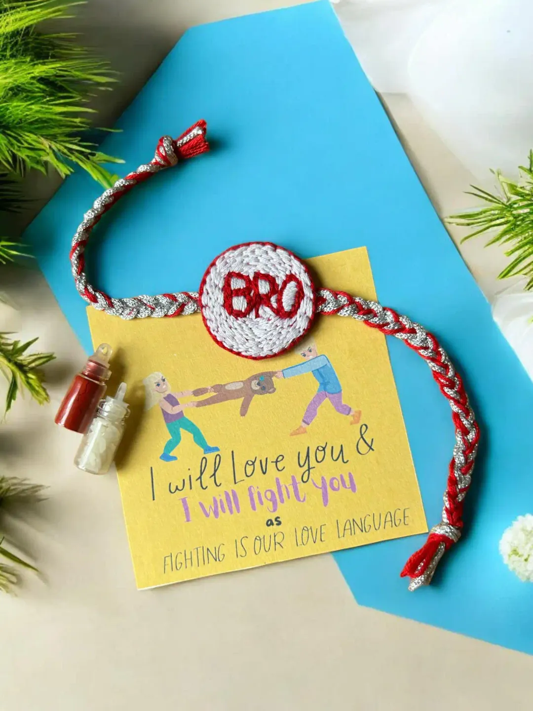 “BRO” Handmade Rakhi
