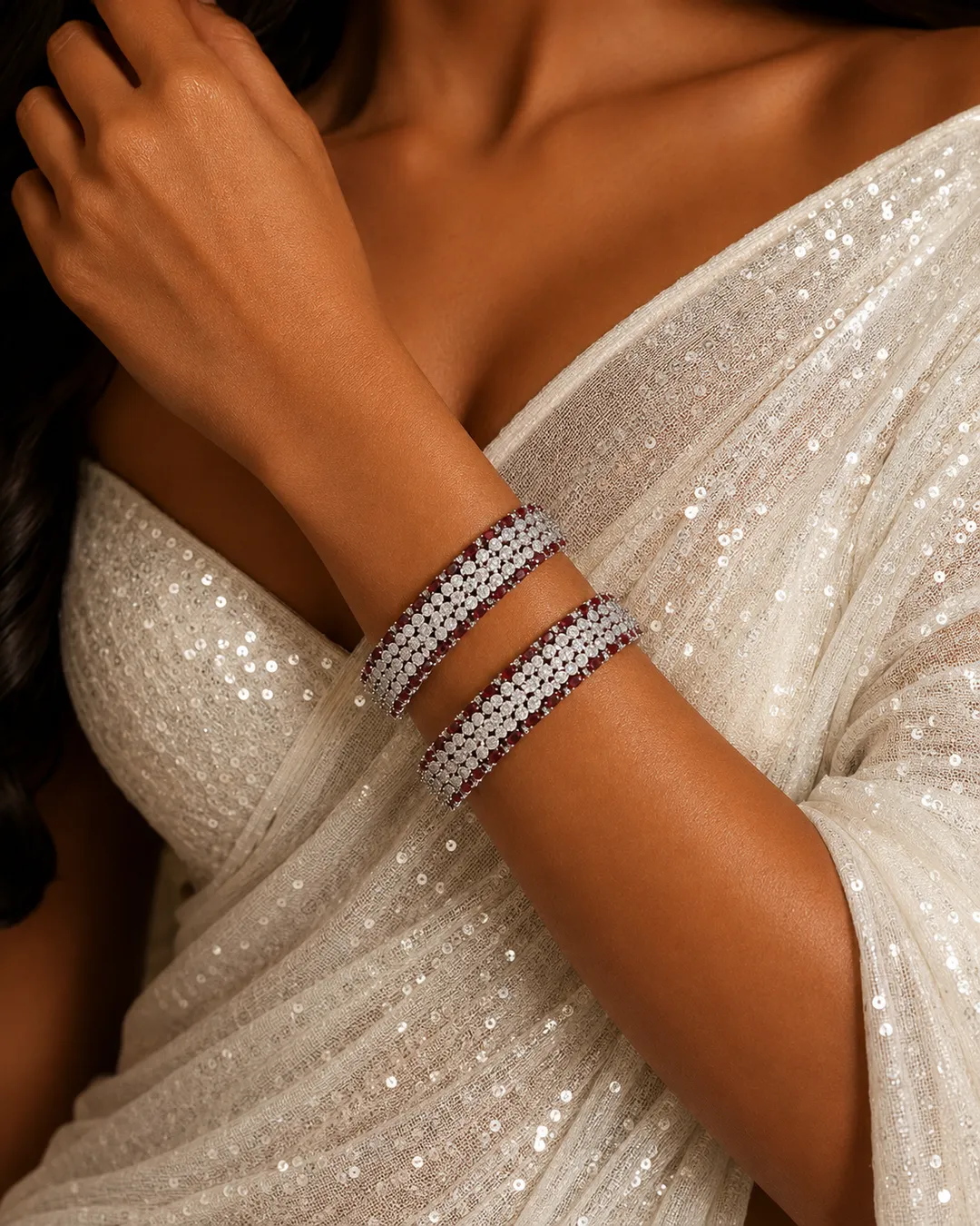 Eterna Diamond Bangles