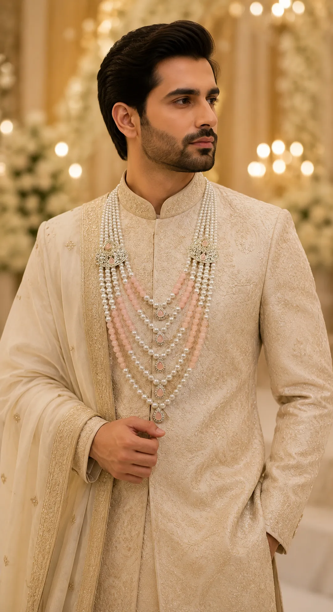 Multi-Strand Regal Necklace