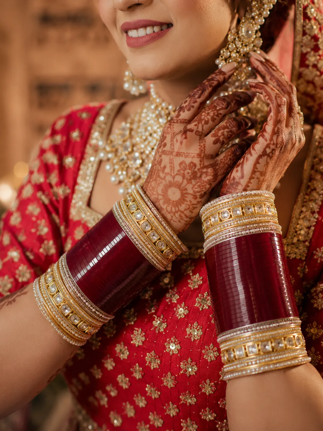 Royal Ruby Bridal Chooda