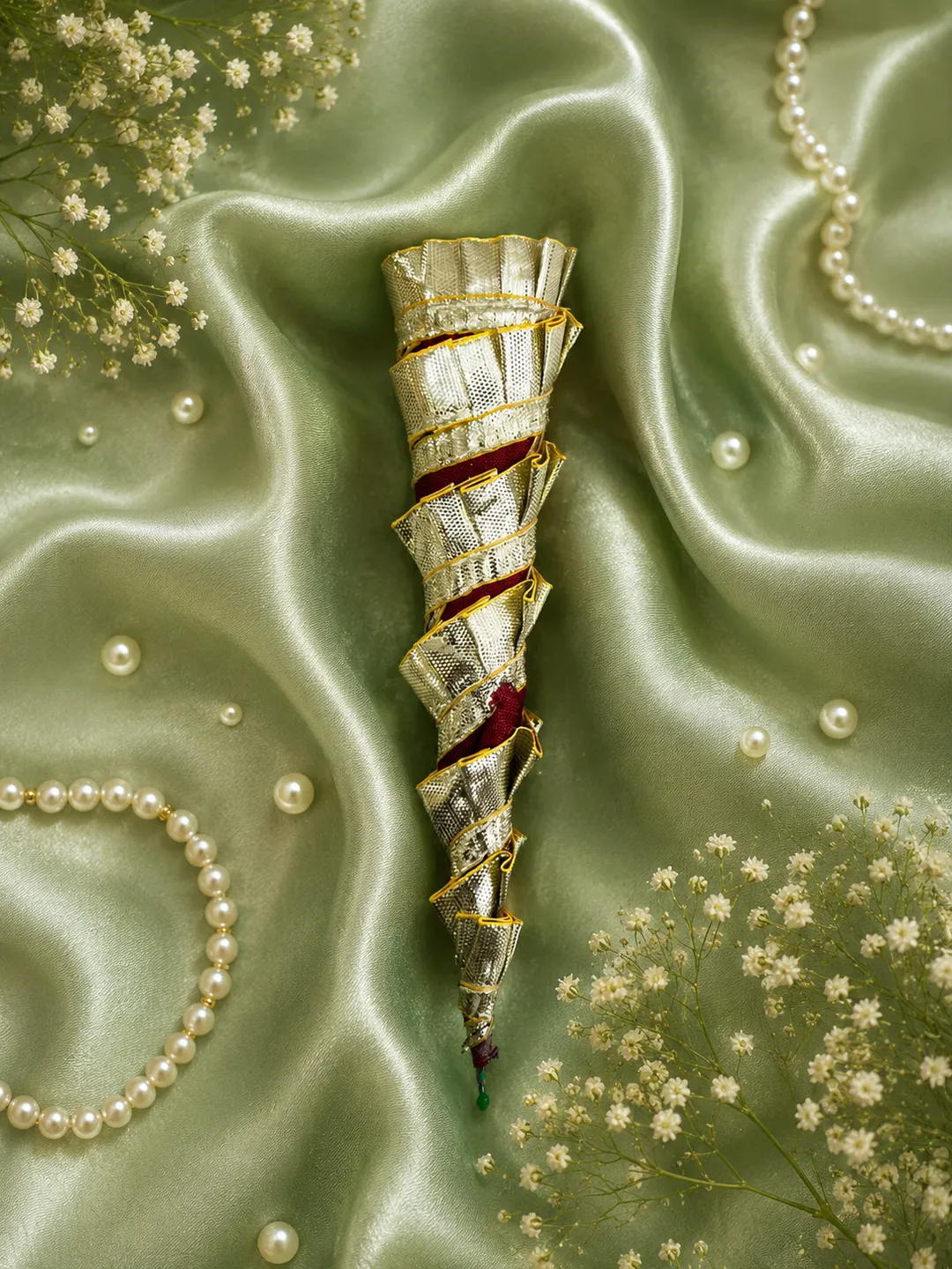 Golden Festive Cone