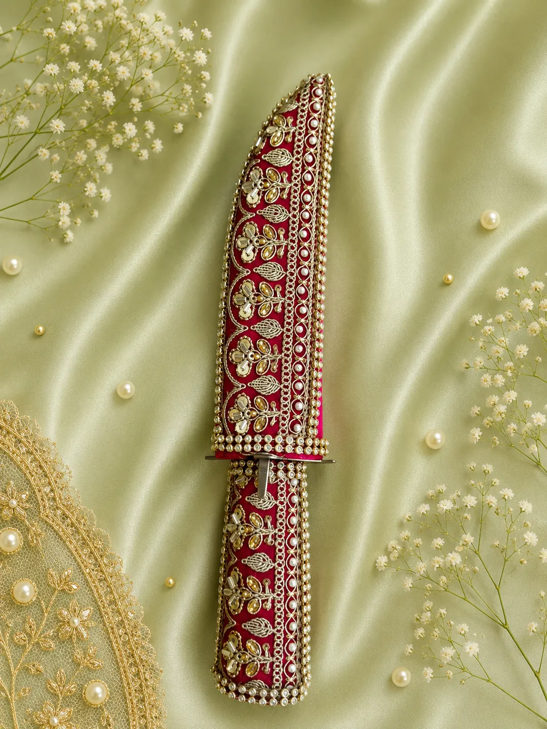 Elegant Zari Kirpan